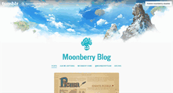 Desktop Screenshot of blog.moonberry-studios.com