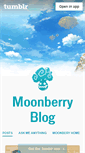 Mobile Screenshot of blog.moonberry-studios.com